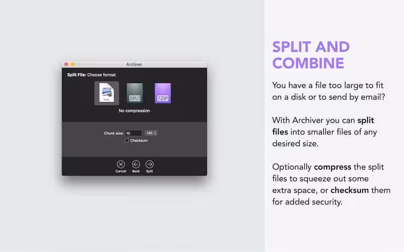 Archiver Mac Archiver Mac