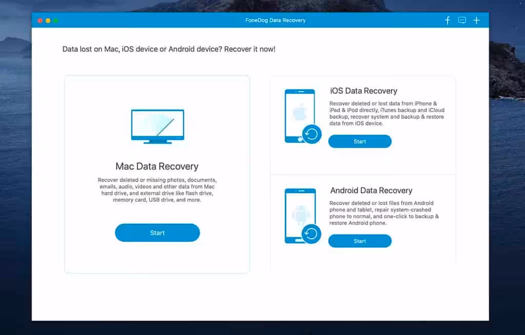 FoneDog Data Recovery FoneDog Data Recovery