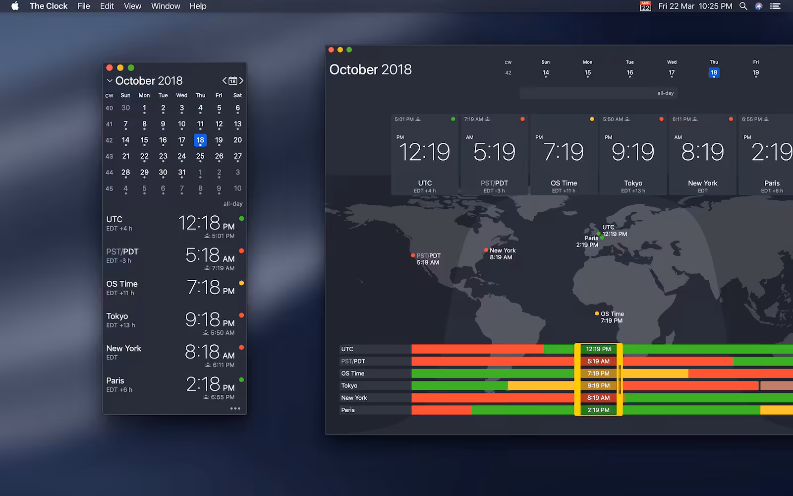 The Clock App for macOS The Clock App for macOS