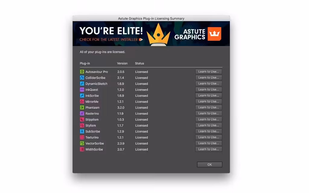 Astute Graphics Plugins Elite Bundle Logo