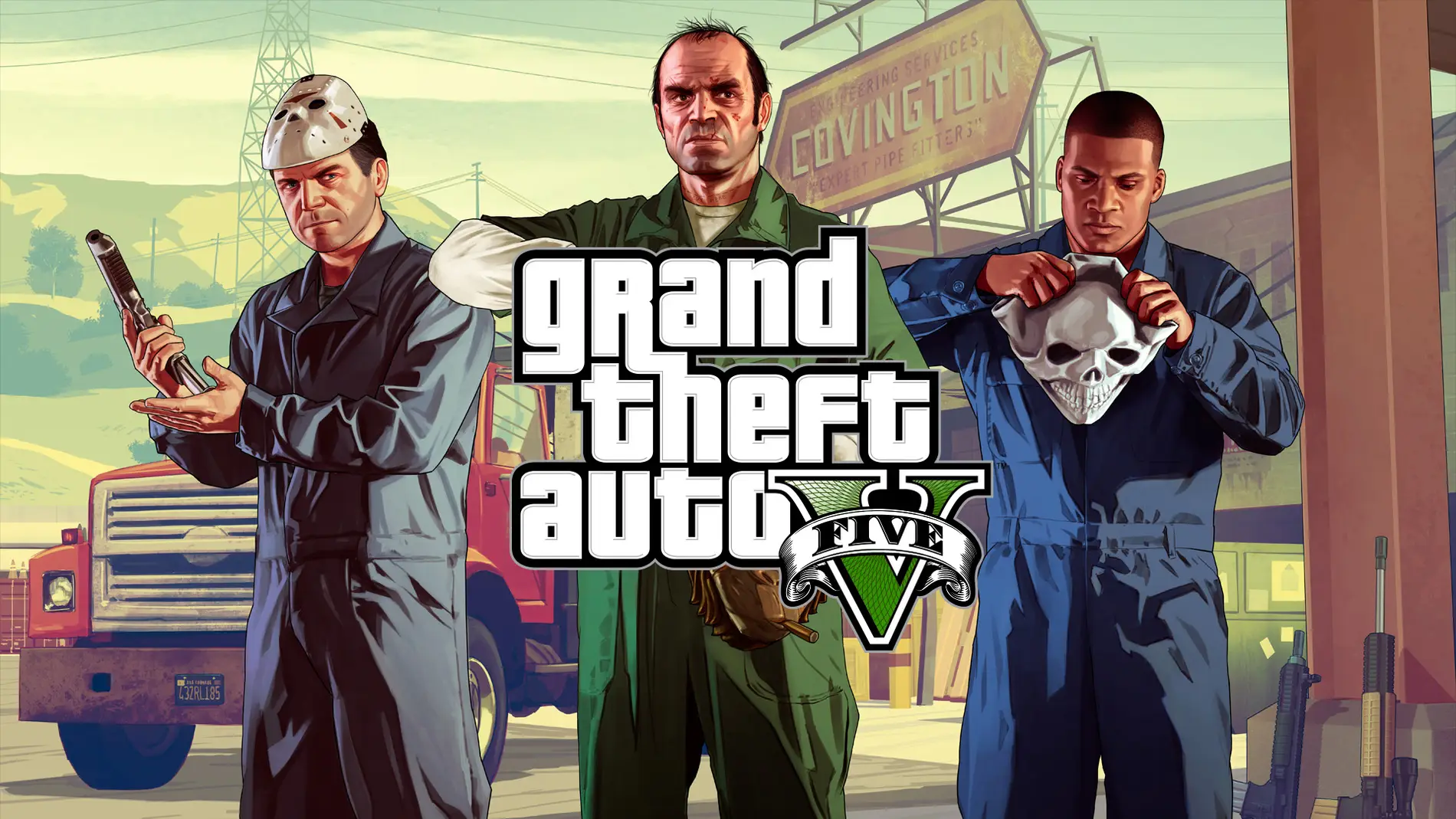 Grand Theft Auto V Cover Grand Theft Auto V Cover