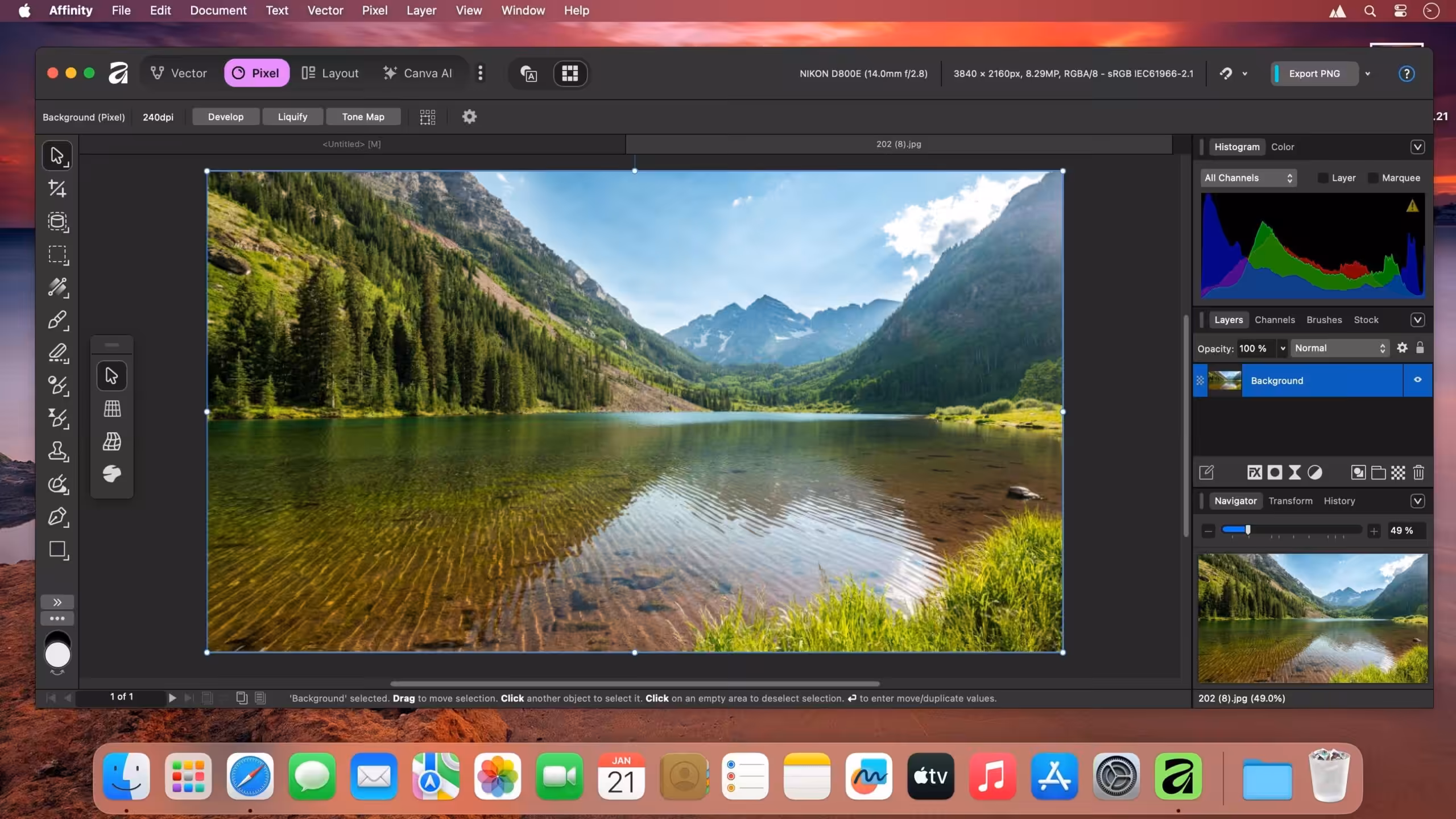 Canva Affinity Mac