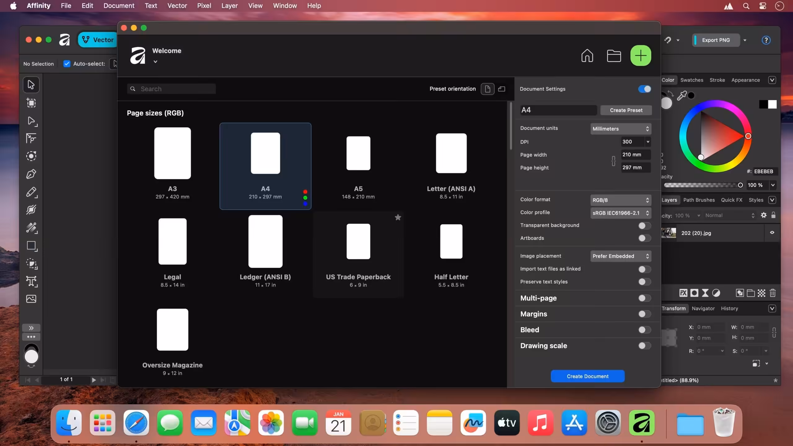Canva Affinity